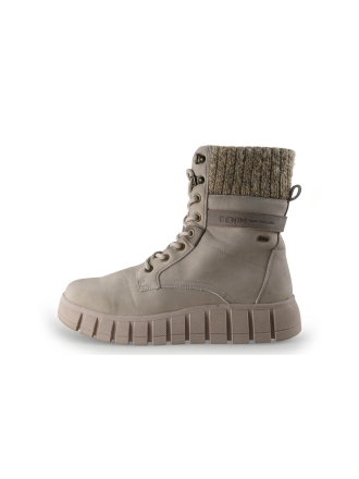 Tom Tailor Schnürstiefel Beige 350648
 Größe 42
 