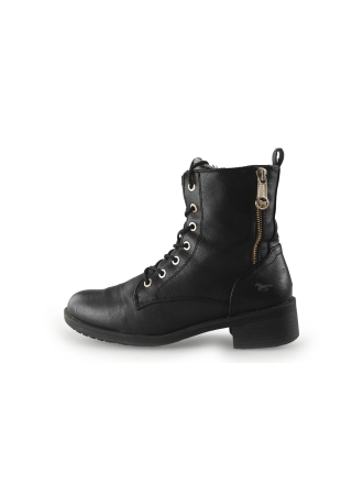 Mustang Schnürstiefel Schwarz 350678
 Größe 39
 