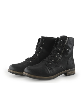 Rieker Schnürstiefel Schwarz 350780
 Größe 39
 