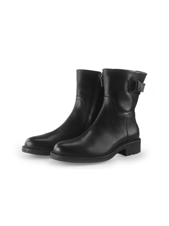 Shabbies Amsterdam Bikerstiefel Schwarz 350806
 Größe 38
 