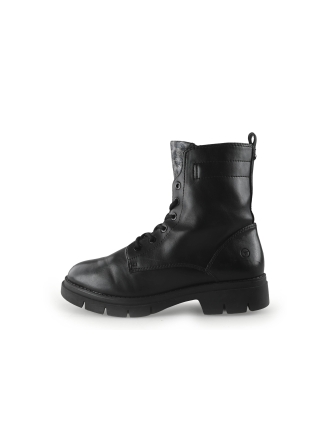 Tamaris Schnürstiefel Schwarz 350853
 Größe 39
 