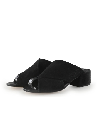Shabbies Amsterdam Sandalen Schwarz 350860
 Größe 42
 