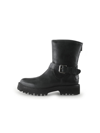 Shabbies Amsterdam Stiefeletten Schwarz 350909
 Größe 39
 