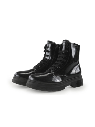 Tommy Hilfiger Schnürstiefel Schwarz 350942
 Größe 38
 