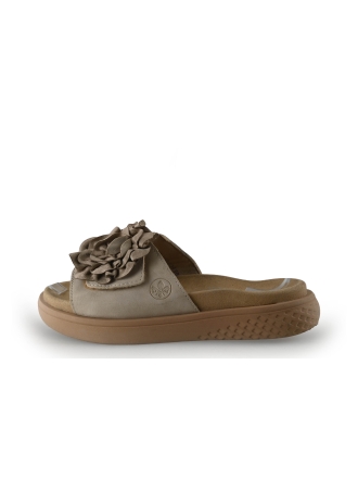 Rieker Mules Pantoletten Beige 350947
 Größe 36
 