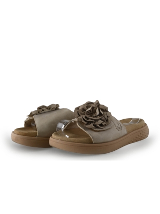Rieker Mules Pantoletten Beige 350947
 Größe 36
 