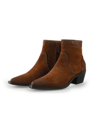 Shabbies Amsterdam Stiefeletten Cognac 350973
 Größe 39
 