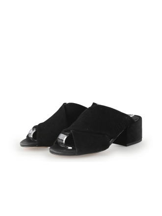 Shabbies Amsterdam Sandalen Schwarz 350984
 Größe 36
 