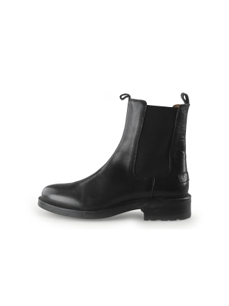 Shabbies Amsterdam Stiefeletten Schwarz 350994
 Größe 40
 