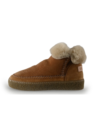 Shabbies Amsterdam Stiefeletten Cognac 351003
 Größe 38
 