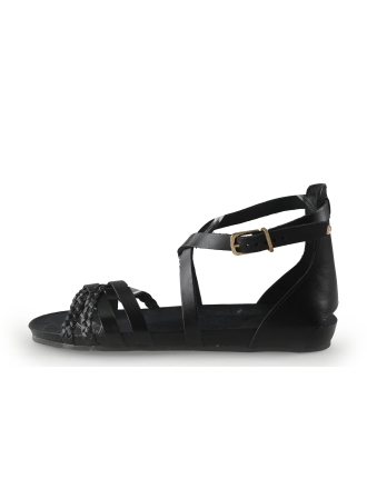 Fred de La Bretoniere Sandalen Schwarz 351093
 Größe 38
 