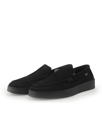 Manfield Slip-ons Schwarz 351096
 Größe 42
 