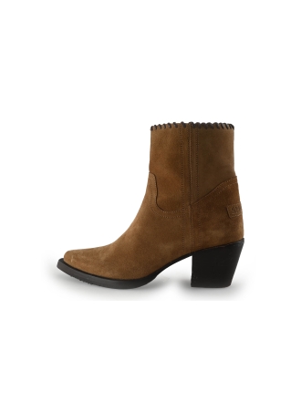 Shabbies Amsterdam Stiefeletten Braun 351118
 Größe 38
 