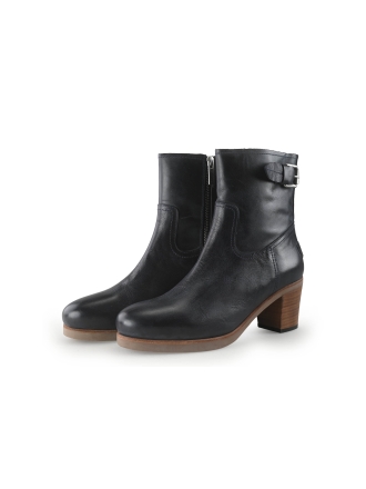 Shabbies Amsterdam Stiefeletten Schwarz 351127
 Größe 39
 