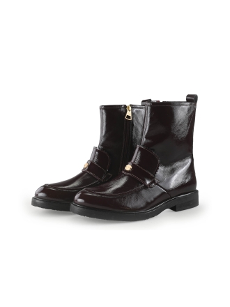 Fred de La Bretoniere Stiefeletten Rot 351130
 Größe 38
 