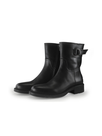 Shabbies Amsterdam Bikerstiefel Schwarz 351139
 Größe 38
 