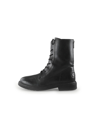 Shabbies Amsterdam Schnürstiefel Schwarz 351226
 Größe 40
 
