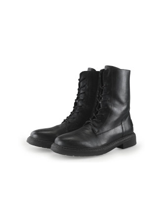 Shabbies Amsterdam Schnürstiefel Schwarz 351226
 Größe 40
 