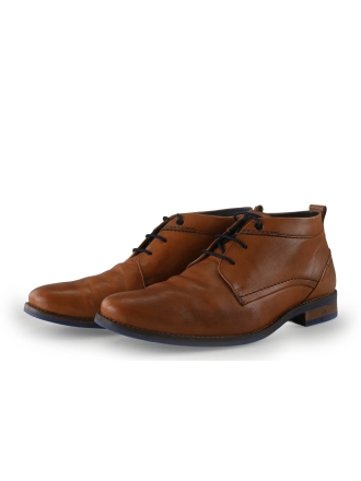Manfield Schnürstiefel Cognac 351363
 Größe 42
 