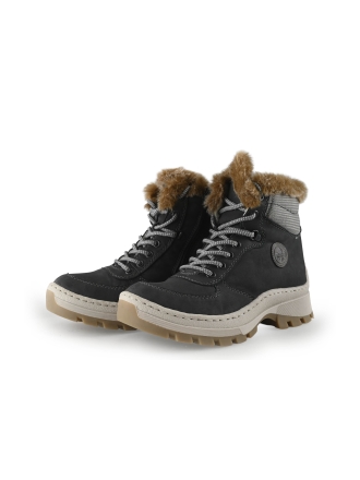 Rieker Schnürstiefel Grau 351458
 Größe 39
 