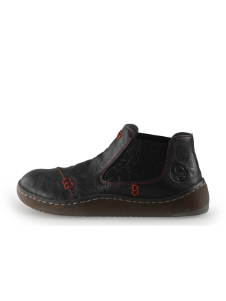 Rieker Stiefeletten Schwarz 351504
 Größe 39
 