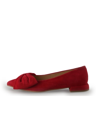 Manfield Ballerinaschuhe Rot 351560
 Größe 38
 