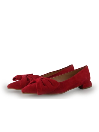 Manfield Ballerinaschuhe Rot 351560
 Größe 38
 