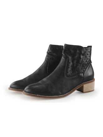 Manfield Stiefeletten Schwarz 351663
 Größe 41
 