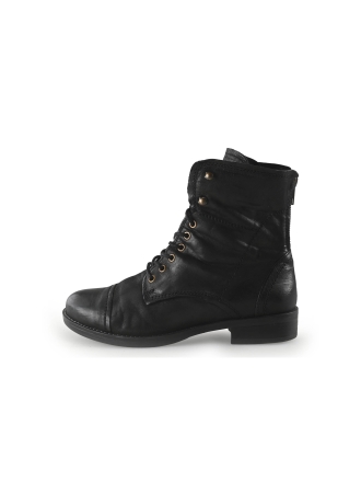 Manfield Schnürstiefel Schwarz 351671
 Größe 39
 