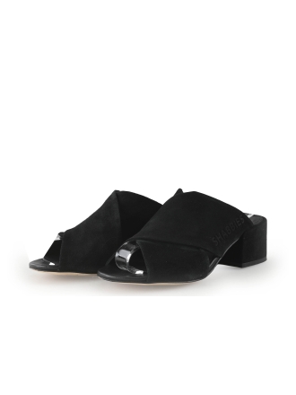Shabbies Amsterdam Sandalen Schwarz 351677
 Größe 37
 