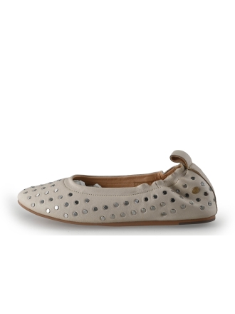 Fred de La Bretoniere Ballerinaschuhe Beige 351678
 Größe 40
 