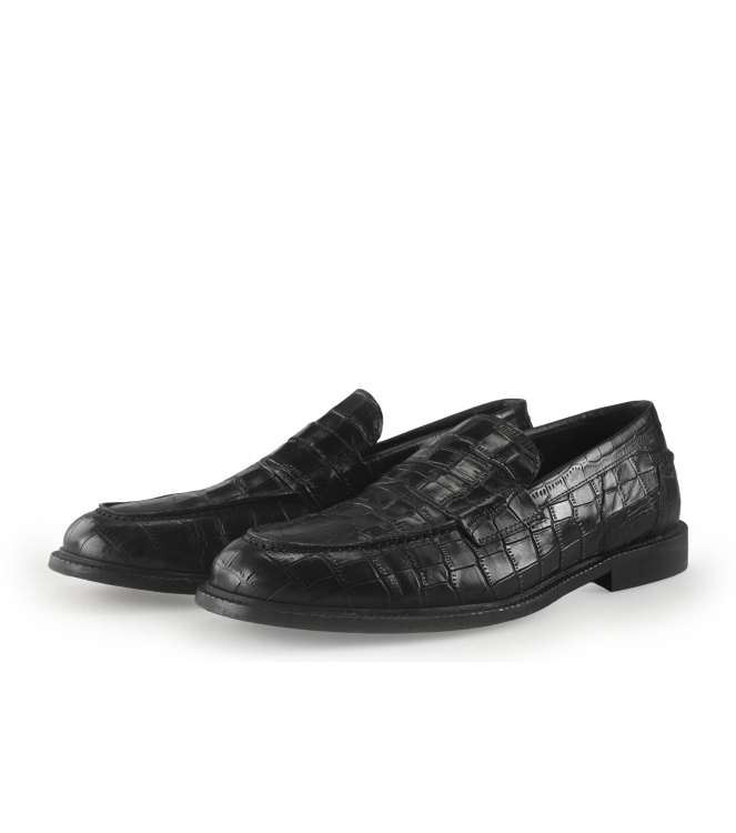 Black Label Loafers 