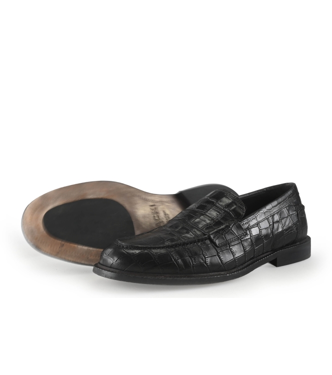 Black Label Loafers 