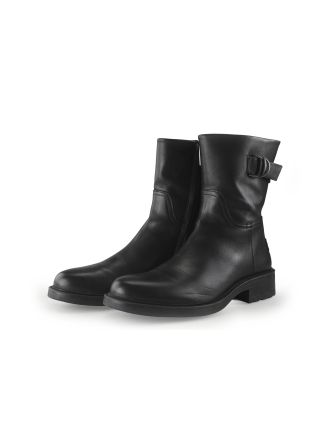 Shabbies Amsterdam Bikerstiefel Schwarz 351788
 Größe 40
 