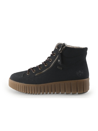 Rieker Schnürstiefel Blau 351837
 Größe 40
 