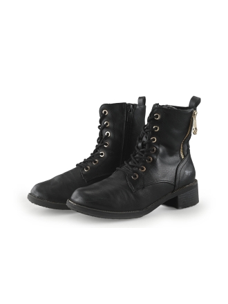 Mustang Schnürstiefel Schwarz 351871
 Größe 37
 