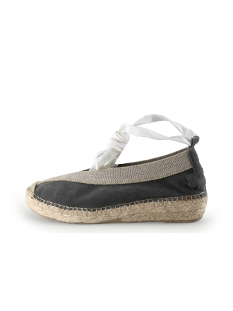 Shabbies Amsterdam Espadrilles Grau 351942
 Größe 41
 