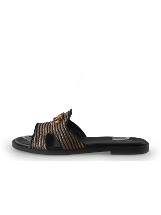 Mexx Mules Pantoletten Schwarz 351969
 Größe 40
 