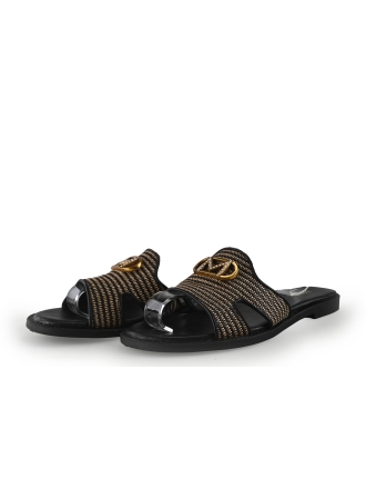 Mexx Mules Pantoletten Schwarz 351969
 Größe 40
 
