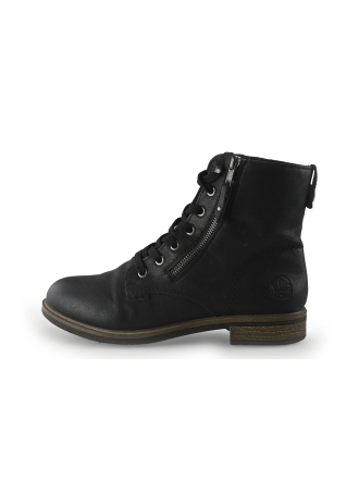 Rieker Schnürstiefel Schwarz 352083
 Größe 39
 