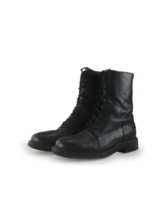 Shabbies Amsterdam Schnürstiefel Schwarz 352328
 Größe 41
 