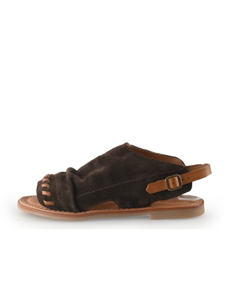 Shabbies Amsterdam Sandalen Braun 352366
 Größe 38
 
