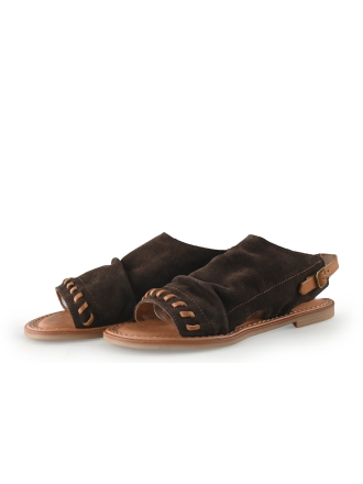 Shabbies Amsterdam Sandalen Braun 352366
 Größe 38
 