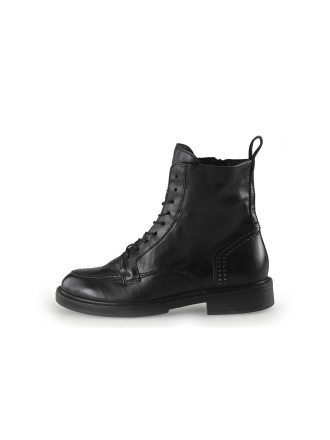 Manfield Schnürstiefel Schwarz 352548
 Größe 38
 
