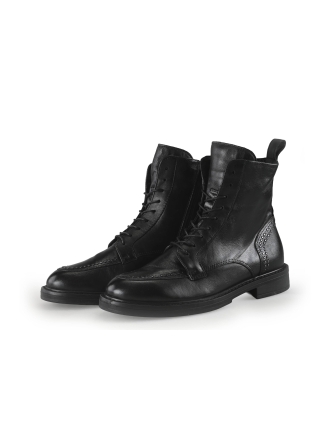 Manfield Schnürstiefel Schwarz 352548
 Größe 38
 