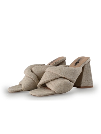 Sacha Mules Pantoletten Beige 352553
 Größe 38
 