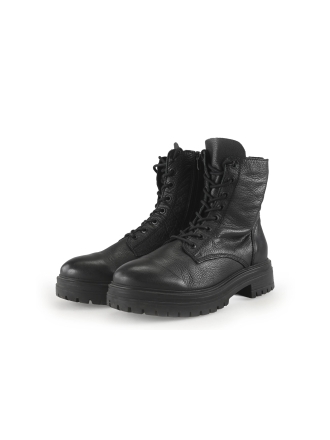 Manfield Schnürstiefel Schwarz 352599
 Größe 41
 