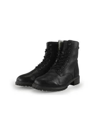 Manfield Schnürstiefel Schwarz 352661
 Größe 42
 
