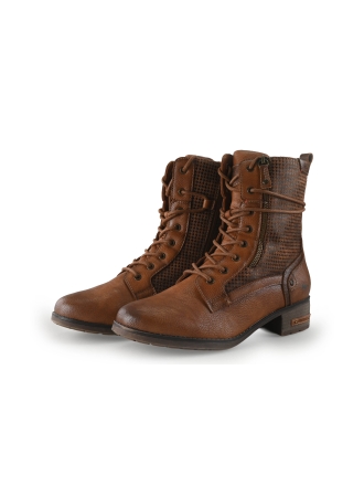 Mustang Schnürstiefel Cognac 352708
 Größe 39
 