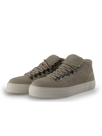 Manfield Hohe Sneaker Beige 352810
 Größe 45
 